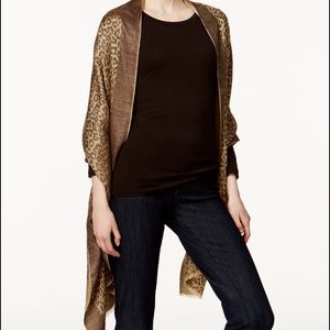 MICHAEL MICHAEL KORS Cheetah Scarf - BROWN/TAN